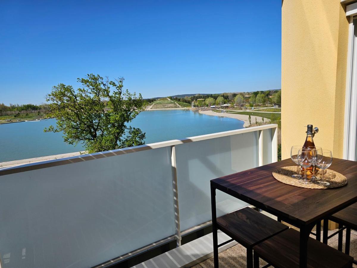 Lakeside Provence - Appartement 4 Etoiles Face Au Lac De Monteux Luaran gambar
